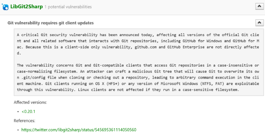 Package vulnerabilities · MyGet Documentation